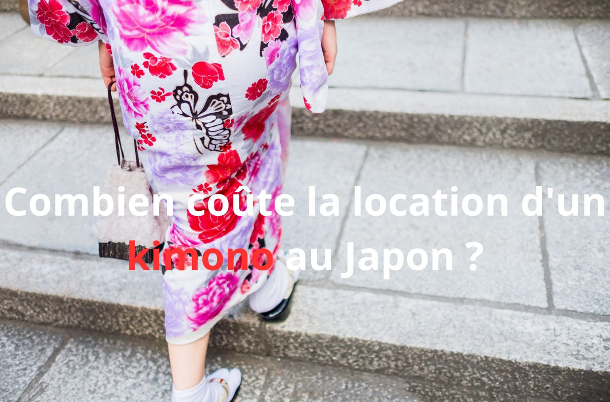 Combien coûte la location d'un kimono au Japon ?
