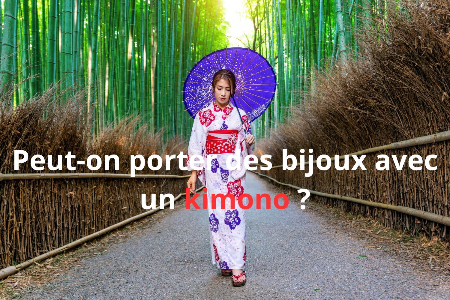 Peut-on porter des bijoux avec un kimono ?
