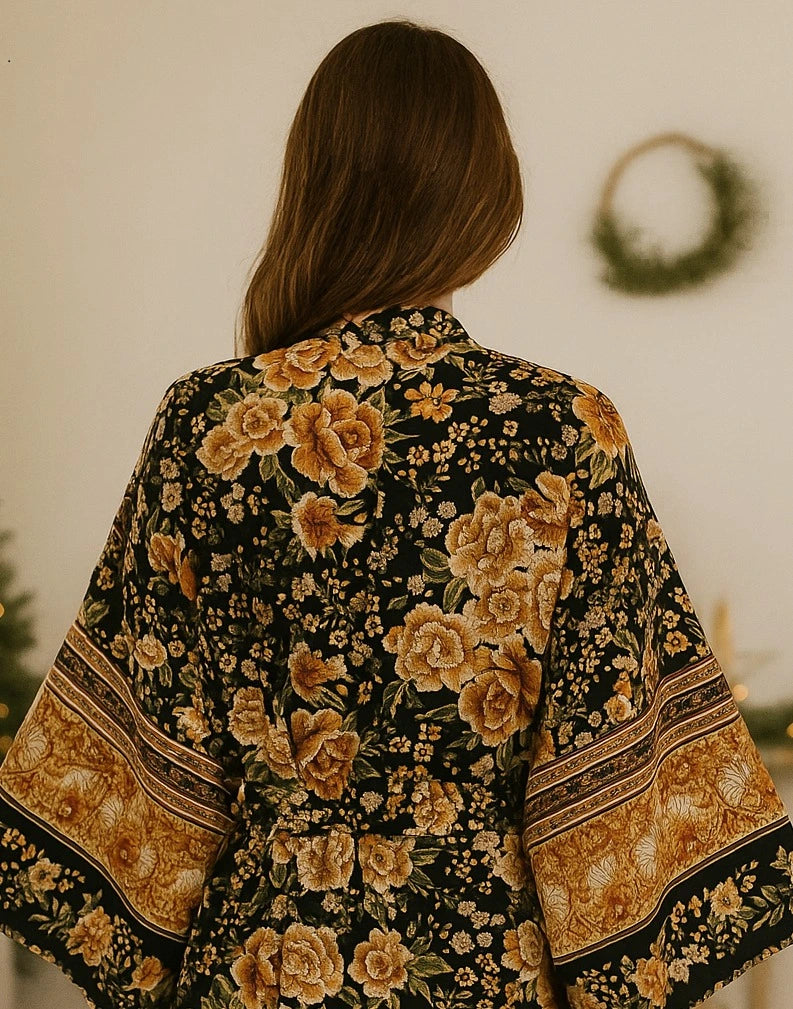 Kimono Bohème Court Élégant
