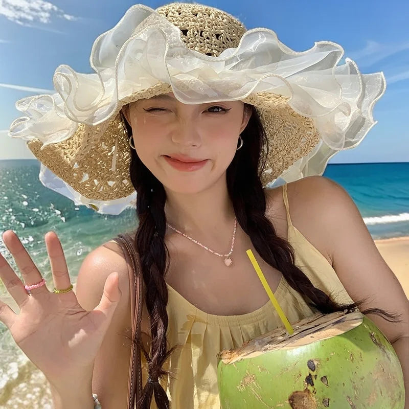 Chapeau d’Été à Volant