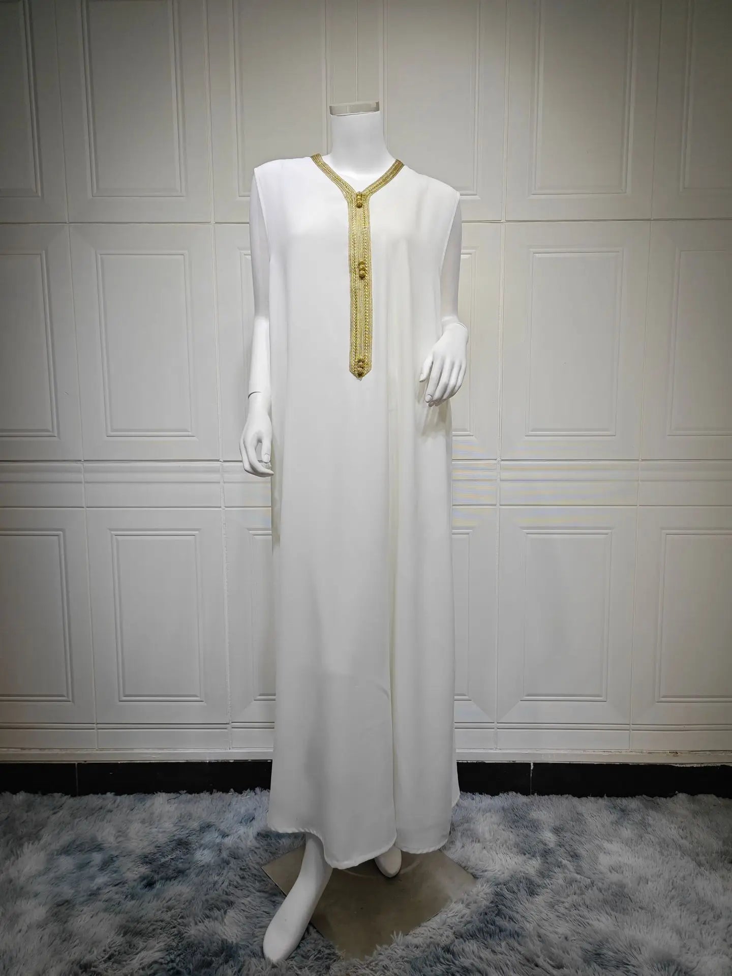 Ensemble Abaya Kimono de Luxe Femme élégant