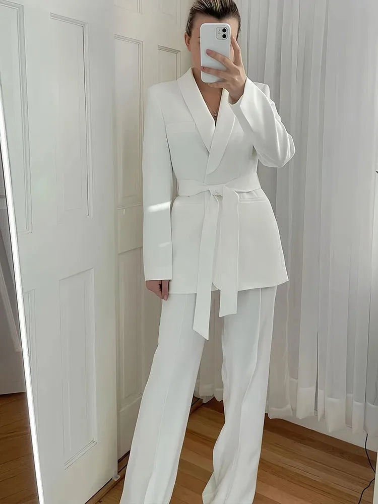 Ensemble Kimono Blanc Élégant Léger
