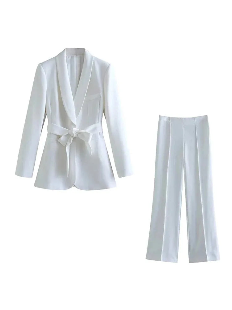 Ensemble Kimono Blanc Élégant Stylé