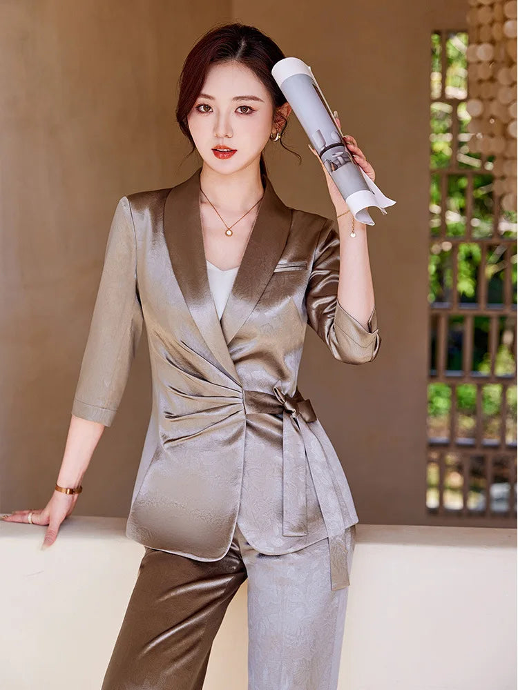 Ensemble Kimono Champagne Cintré