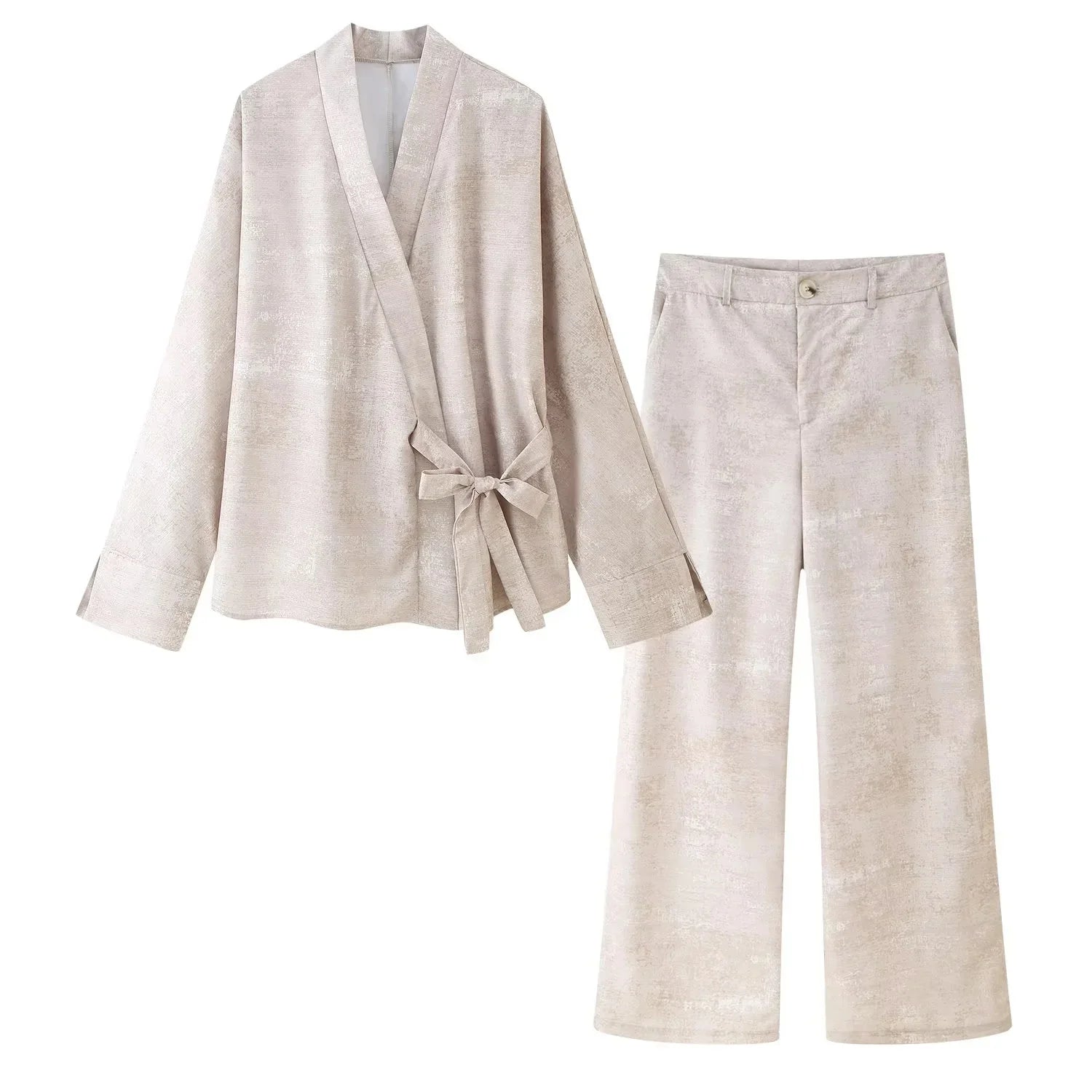 Ensemble Kimono Large beige