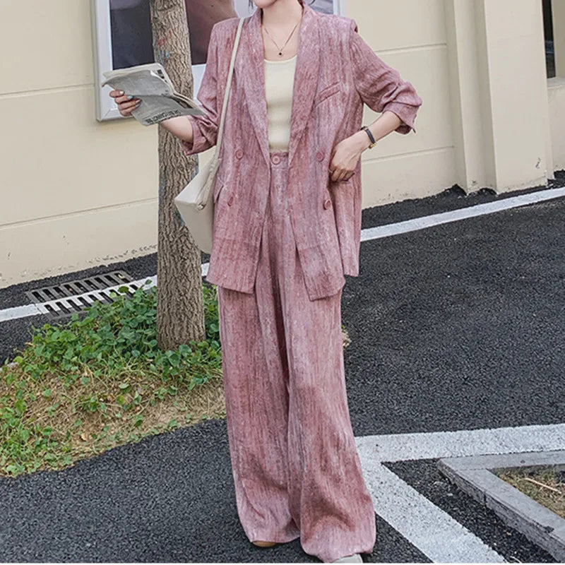 Ensemble Kimono Palazzo Rose Confortable
