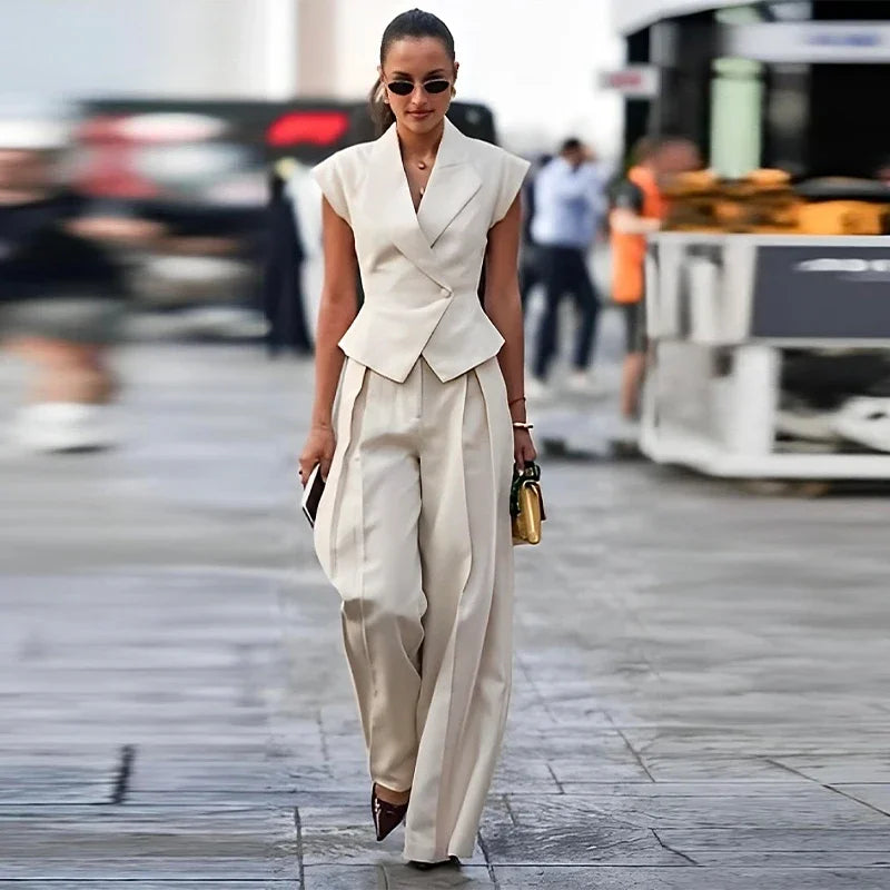 Ensemble Kimono Sans Manches