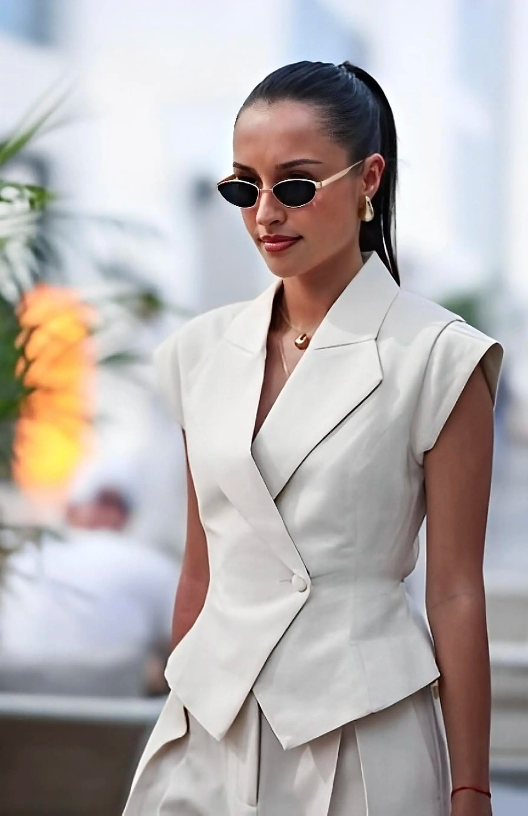 Ensemble Kimono Sans Manches Élégant