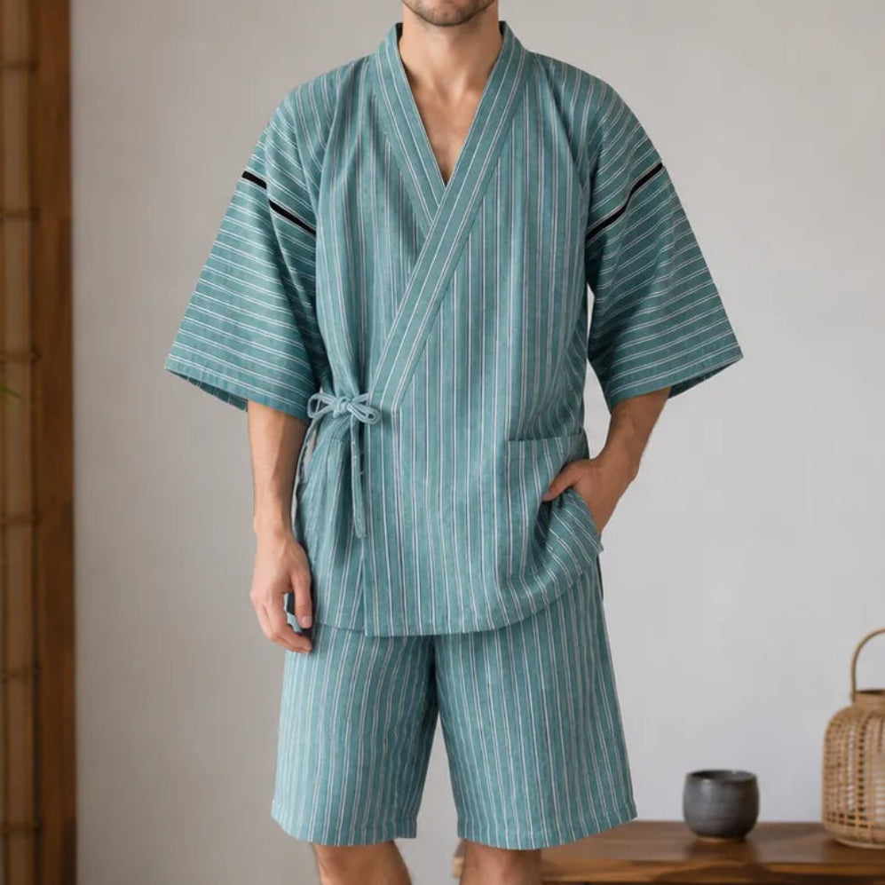 Jinbei Homme Estival Vert