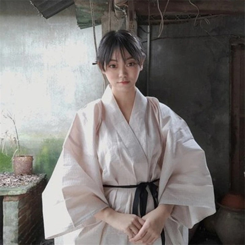 Kimono Japonais Homme Blanc