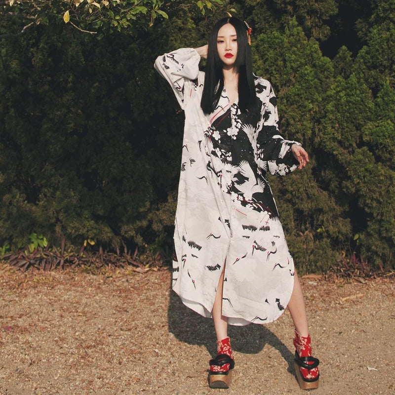 Antiker japanischer Damenkimono