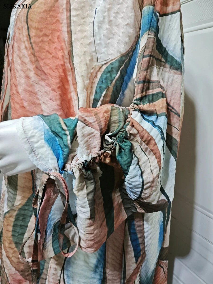 Kimono Abaya Moderne Tendance manche lacet