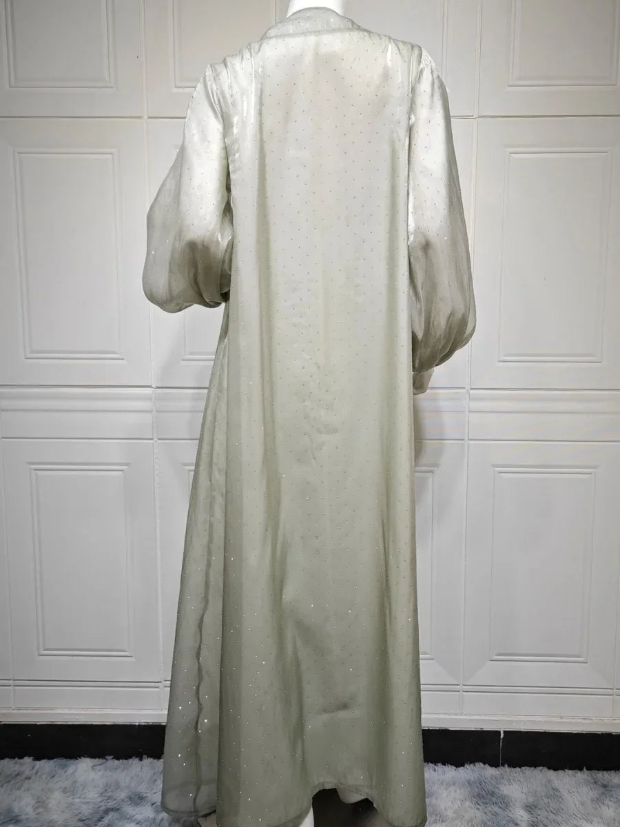 Kimono Abaya Vert Chic été