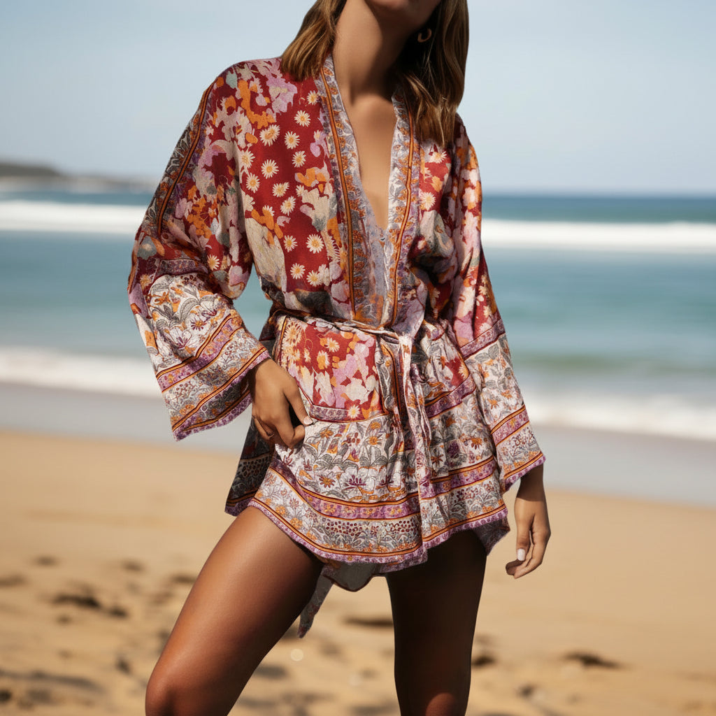 Kimono De Plage Bohème Design