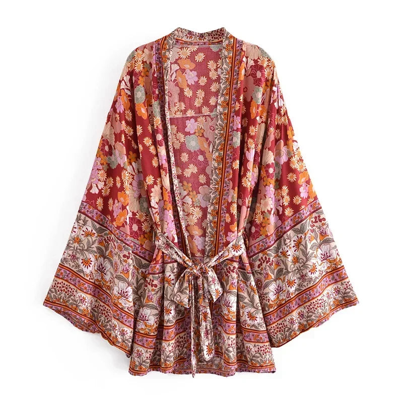 Kimono De Plage Bohème Design chic