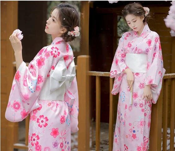 Kimono Femme Japonais Robe