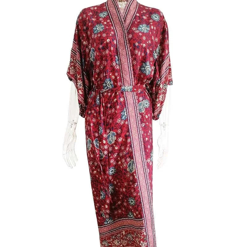 Kimono Léger Imprimé Floral Style