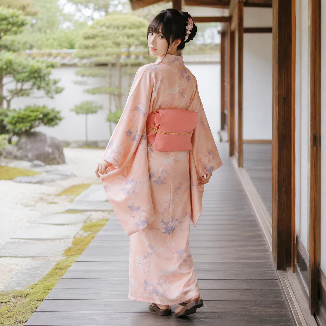 Kimono Rose Flower