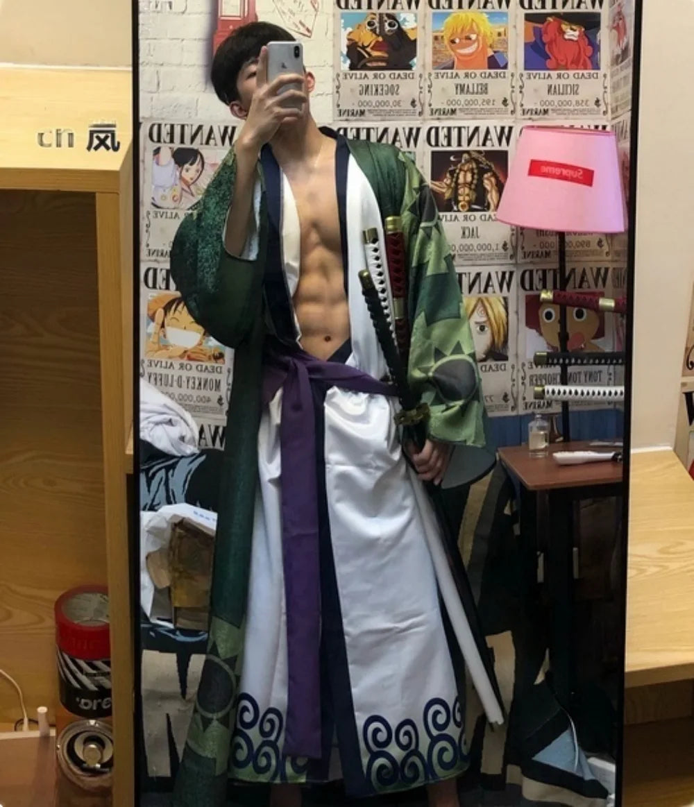 Kimono Zoro Wano traditionnel