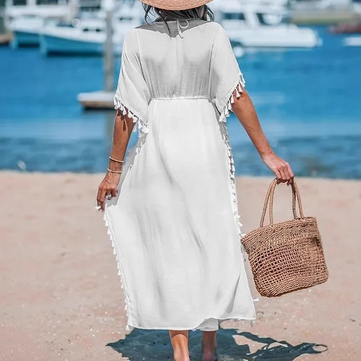 Kimono de Plage Long Stylé léger