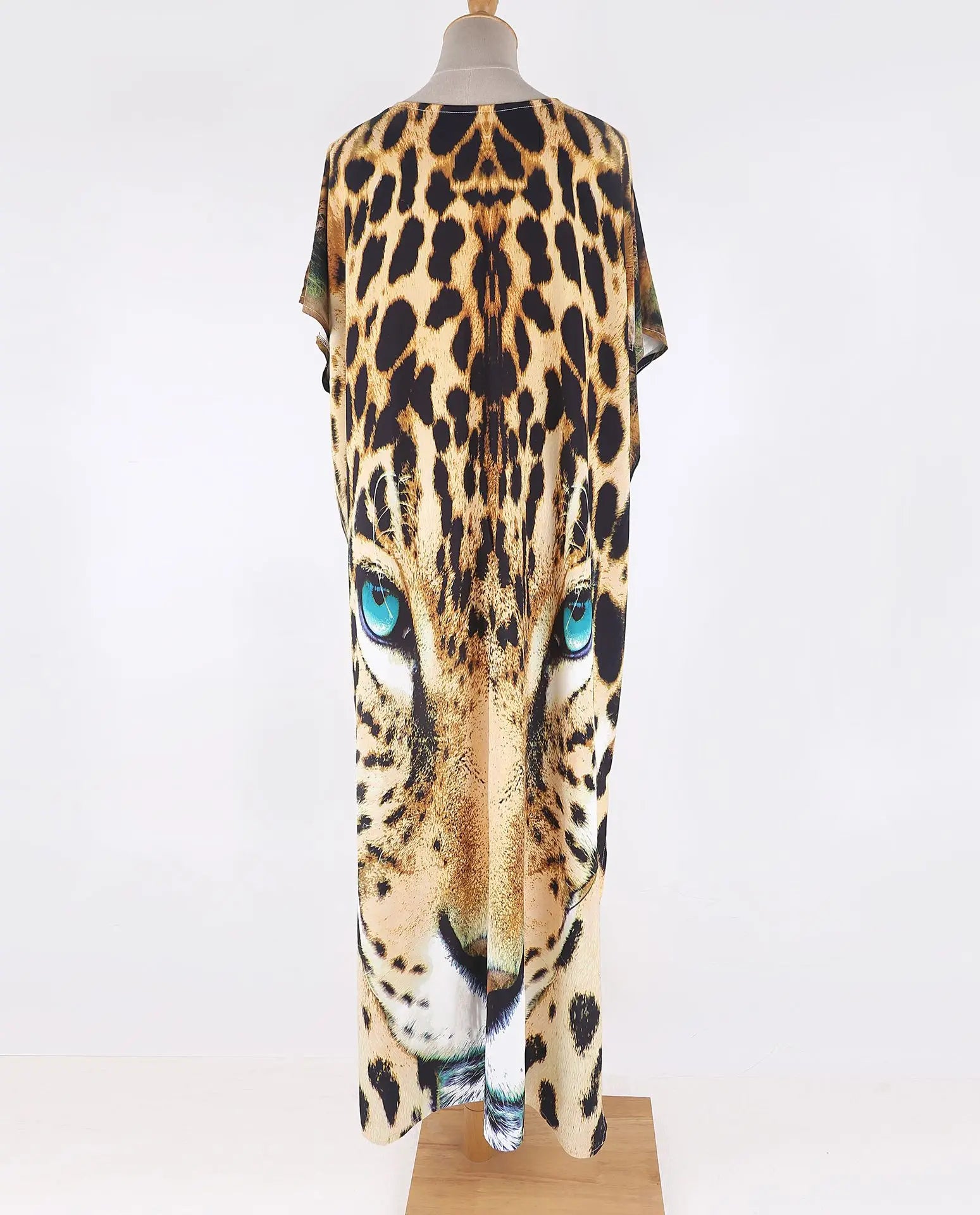 Kimono de Plage Motif Tigre doux