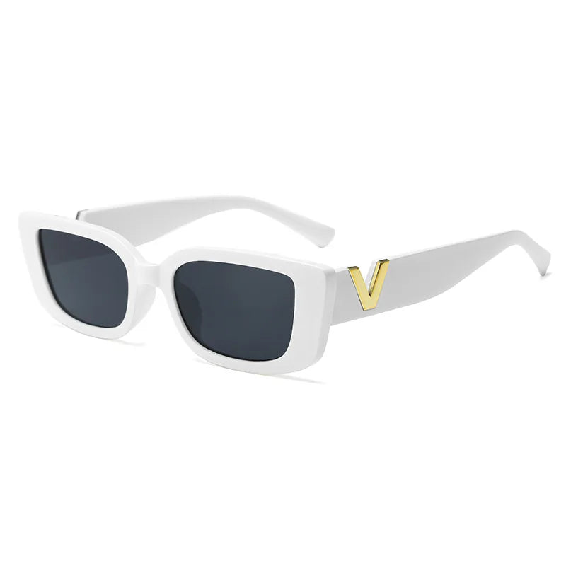 Lunettes de Soleil Stylée Blanc