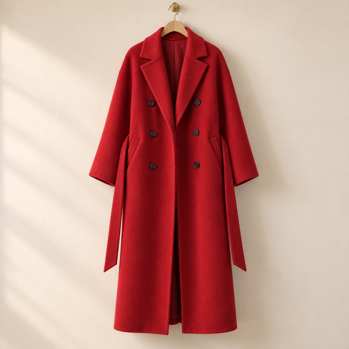 Manteau Rouge Femme Grande Taille