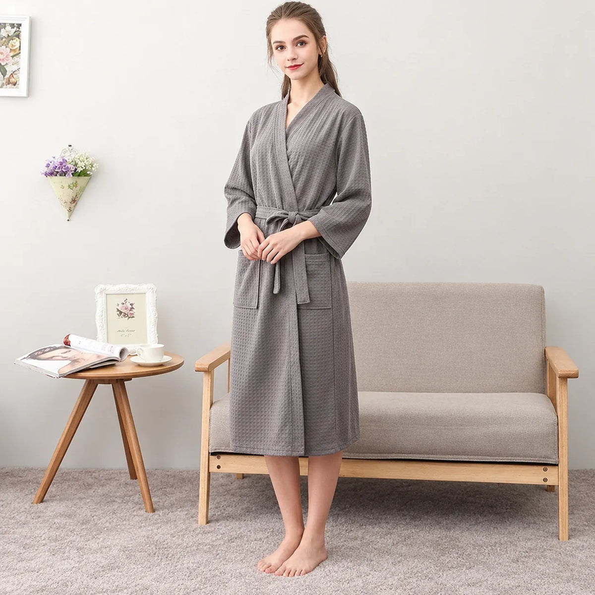 Peignoir Femme Absorbant Stylé