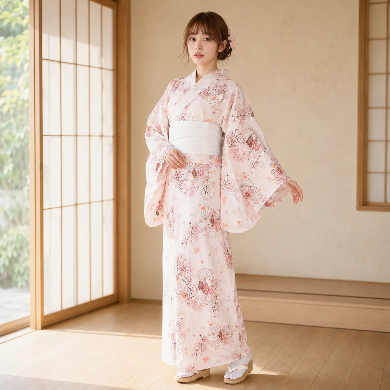 Peignoir Kimono Japonais Femme