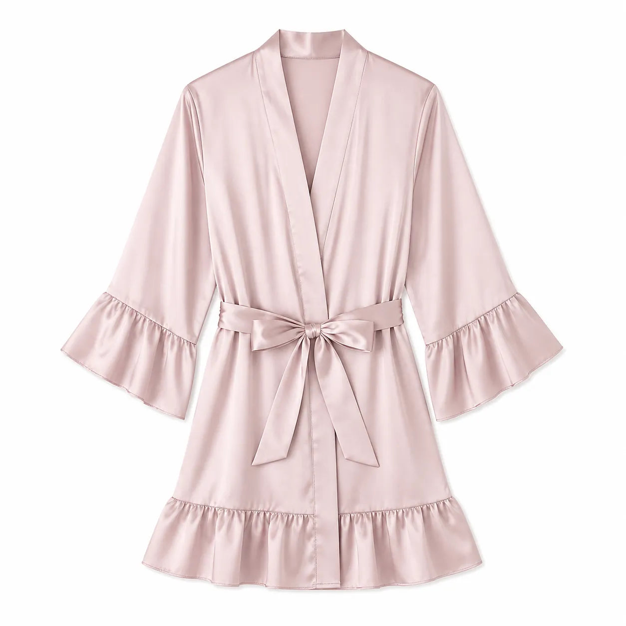 Peignoir Kimono Rose Estival Chic Design