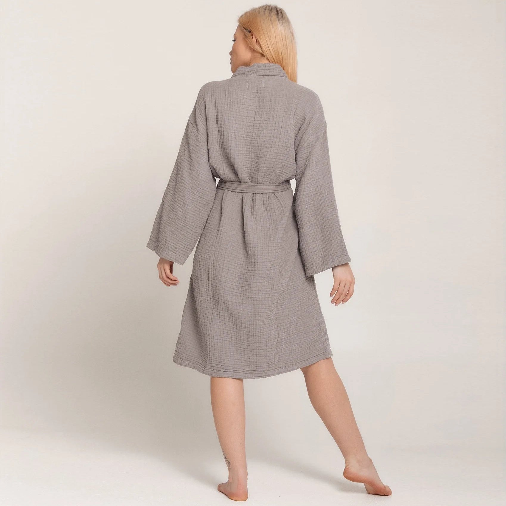 Peignoir Kimono de Nuit Confortable Stylé