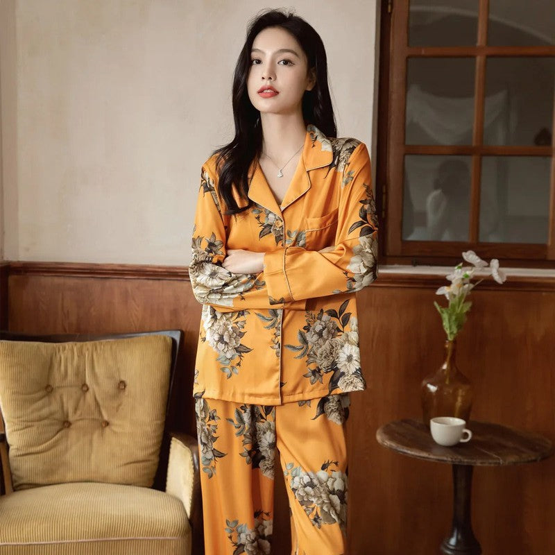 Pyjama Femme Orange