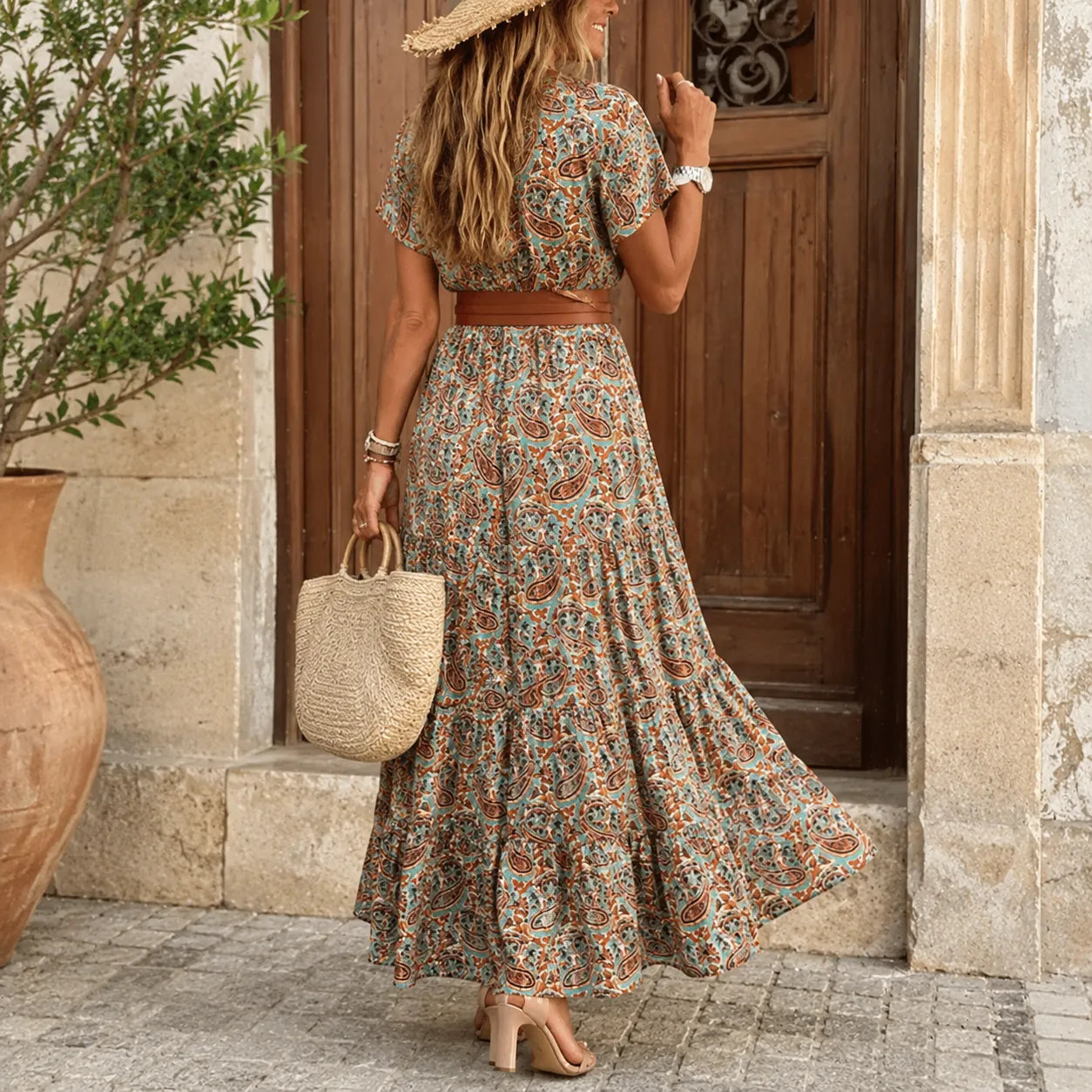 Robe Kimono Bohème Chic Design