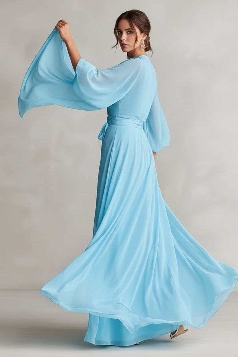 Robe Kimono Longue d’été fluide