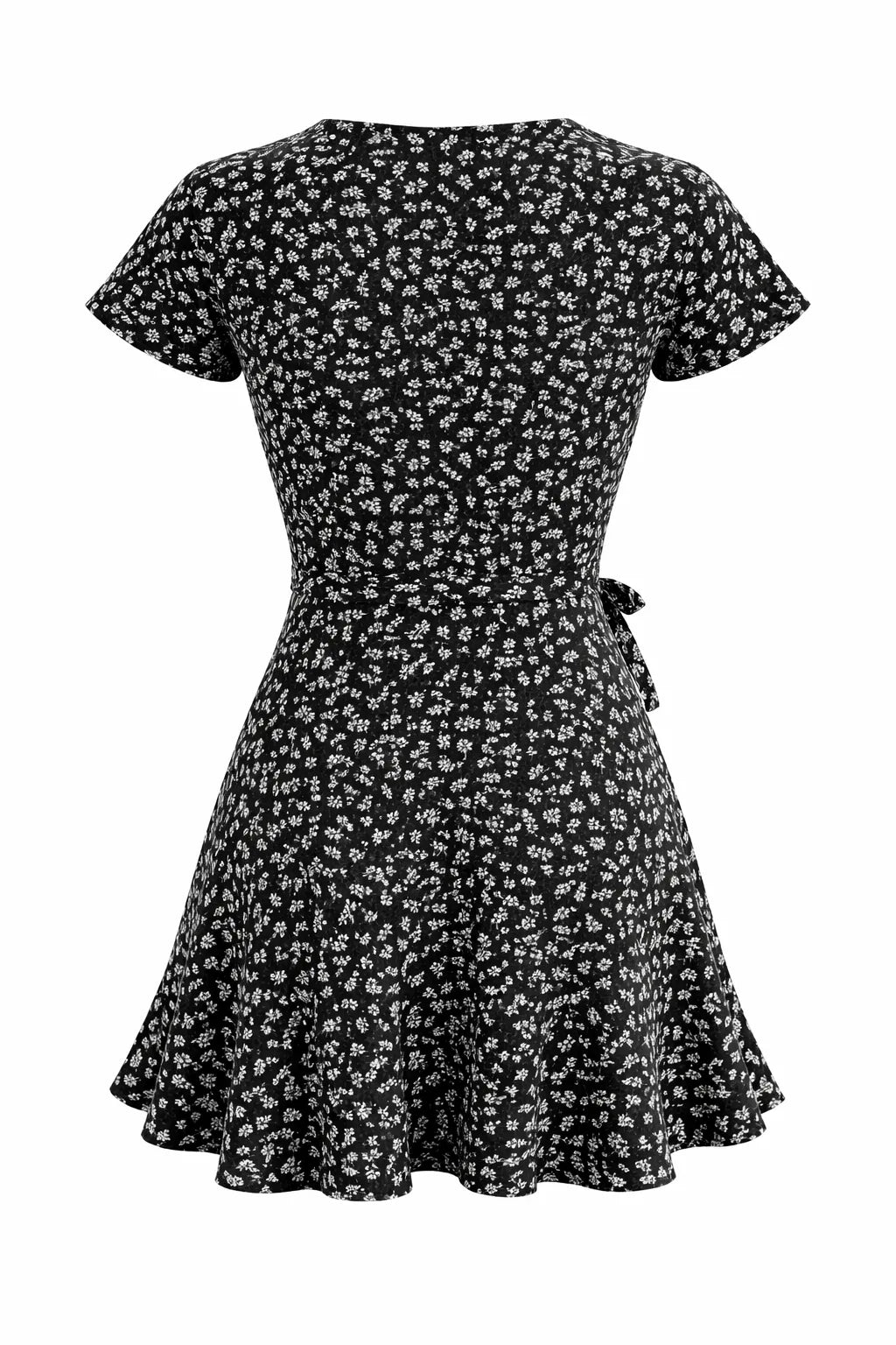 Robe Kimono d’été à Volants Dos