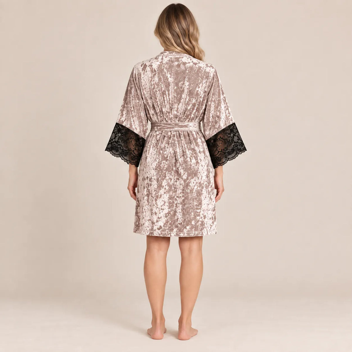 Robe de Nuit Velours Dos