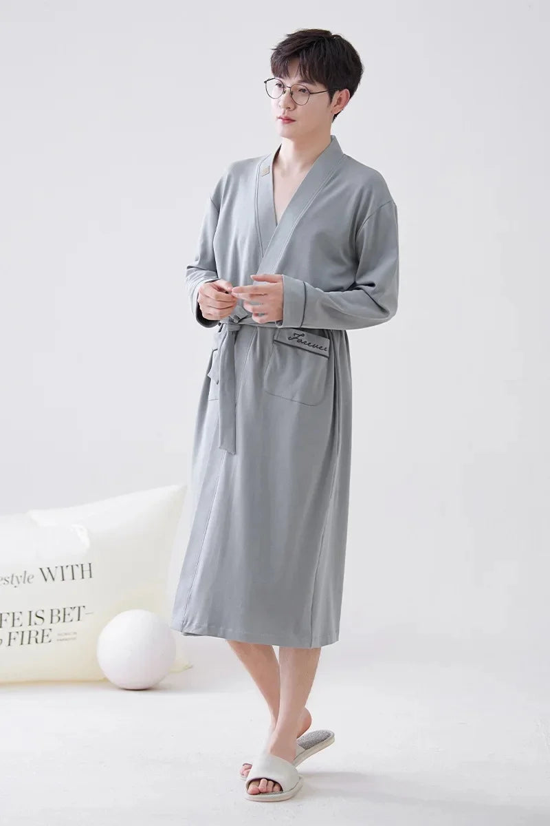 Robe de chambre Homme Coton Léger
