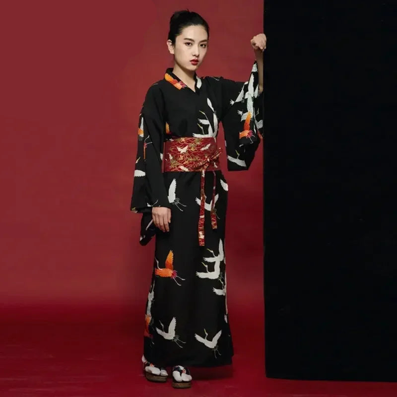 Kimono Japonais Coton Traditionnel