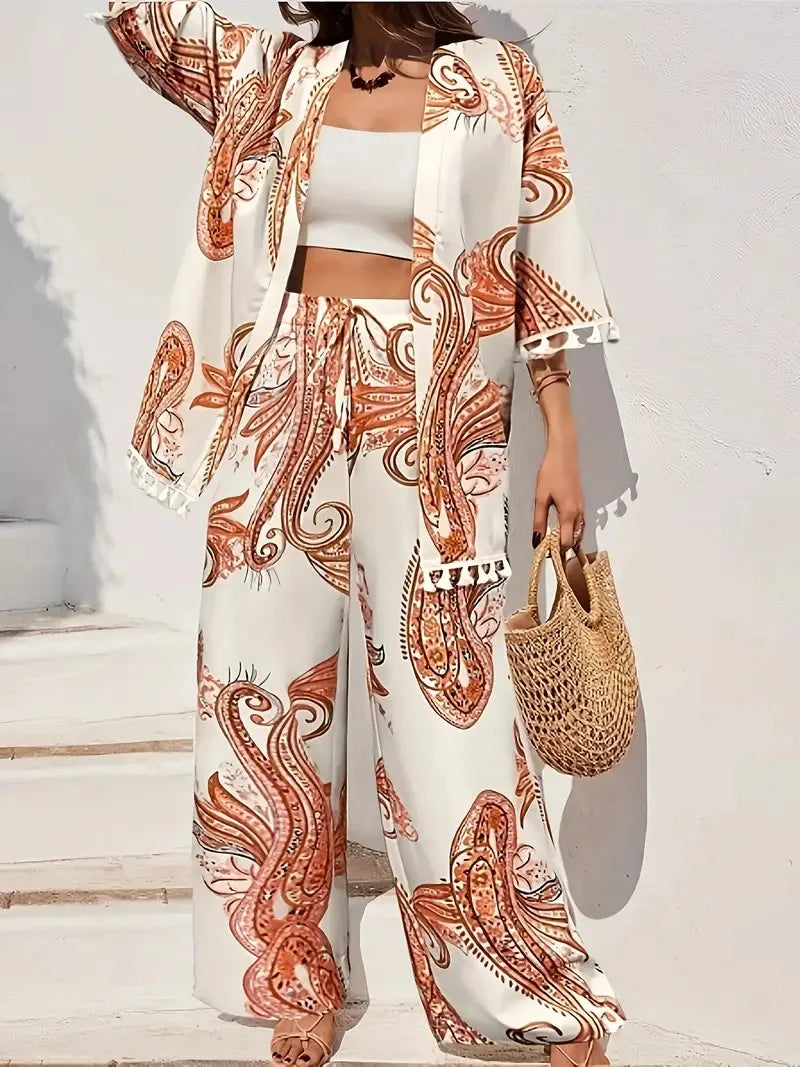 Ensemble Kimono Boho