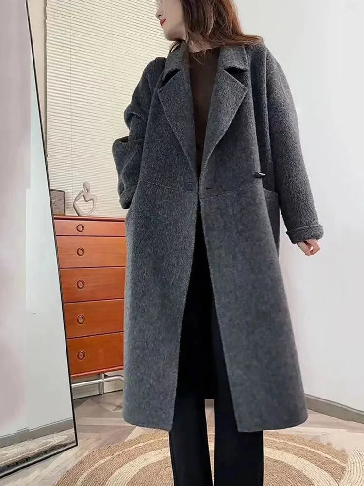Manteau Mi-Long Style Kimono Bohème