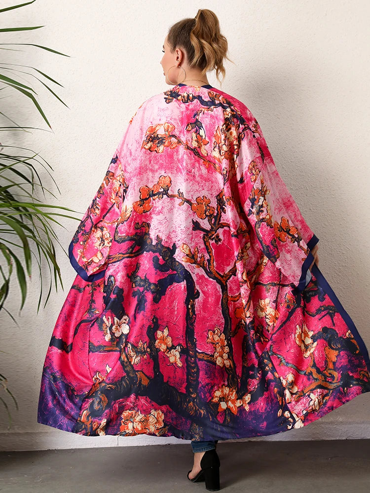 Kimono Japonais Plage Femme