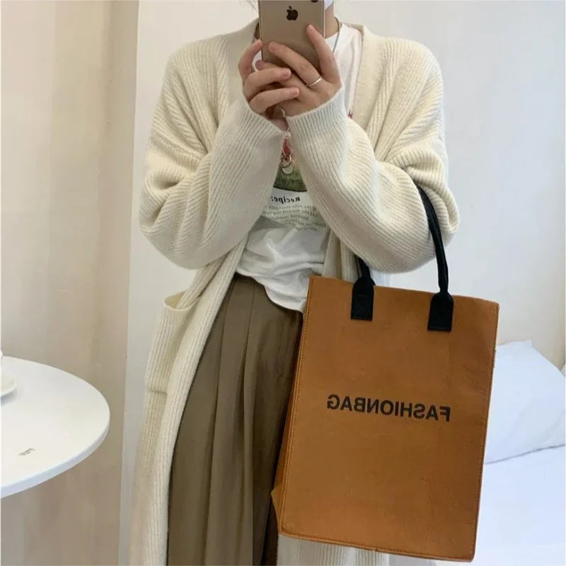 Manteau Cardigan Long Style Kimono Blanc