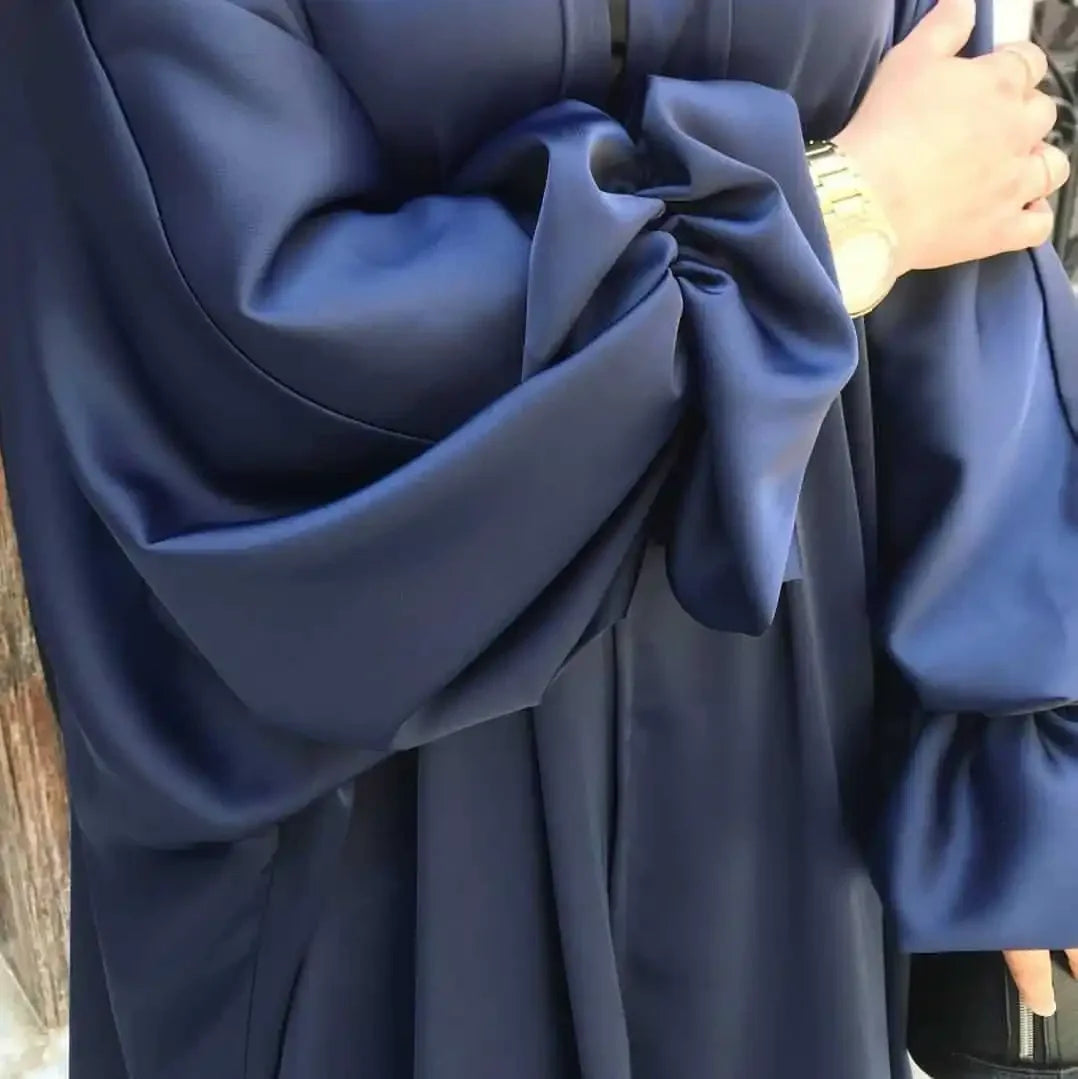 Kimono Abaya Navy Blue Femme Classique