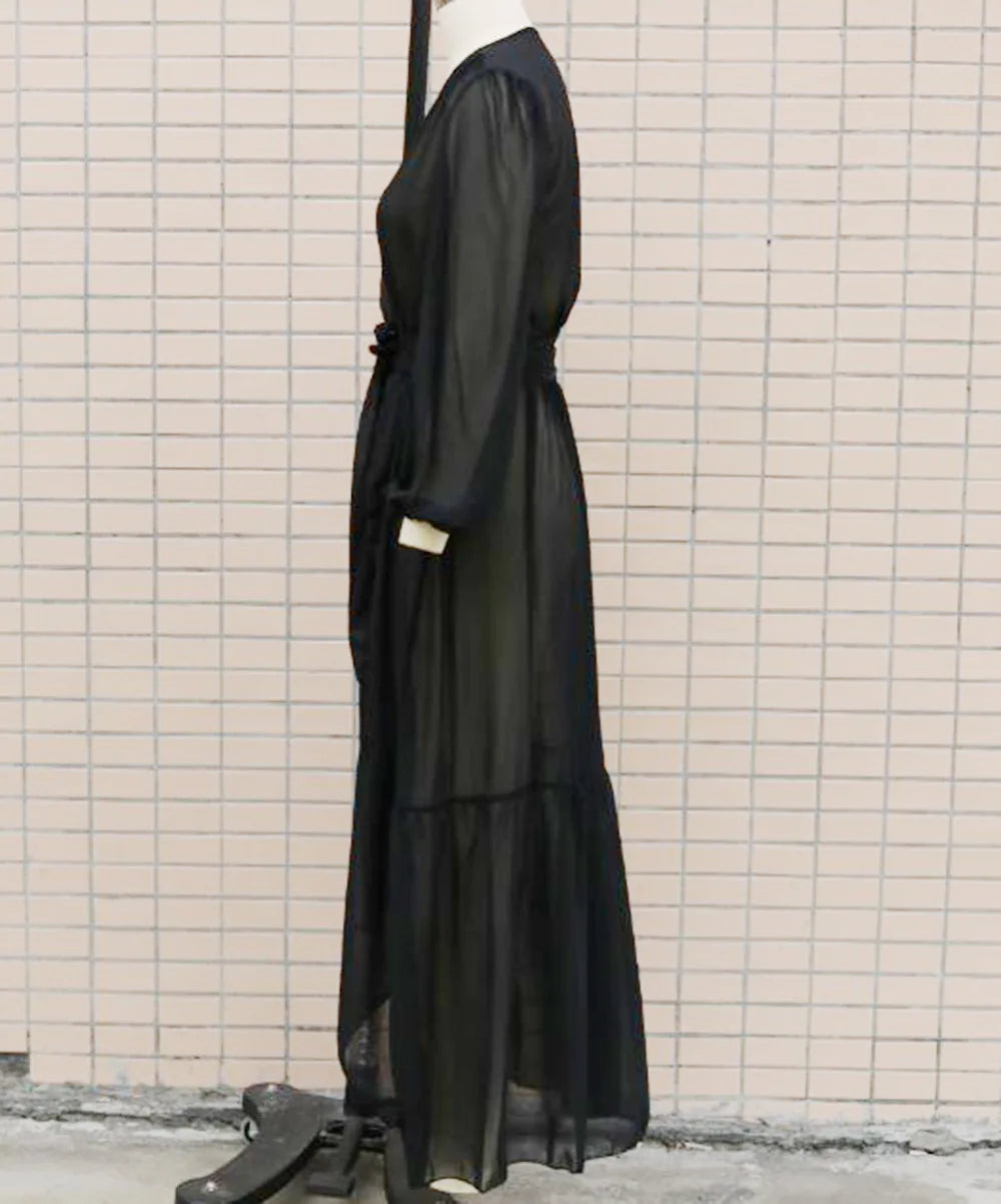 Robe Kimono Sexy en Mousseline pour l'été