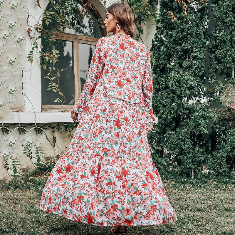 Kimono Fleuri d’été Stylé femme