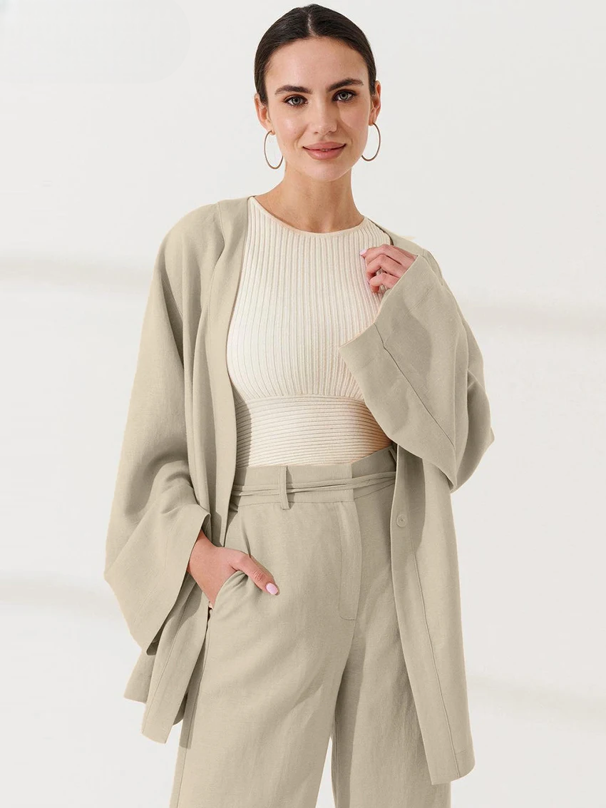 Ensemble Kimono en Coton Stylé Léger