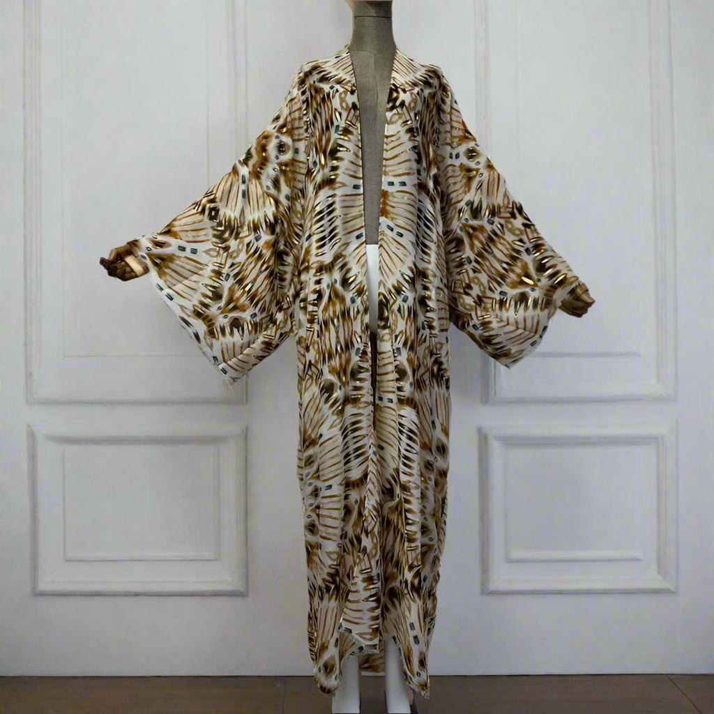 Robe de Chambre Kimono Soyeux Cool