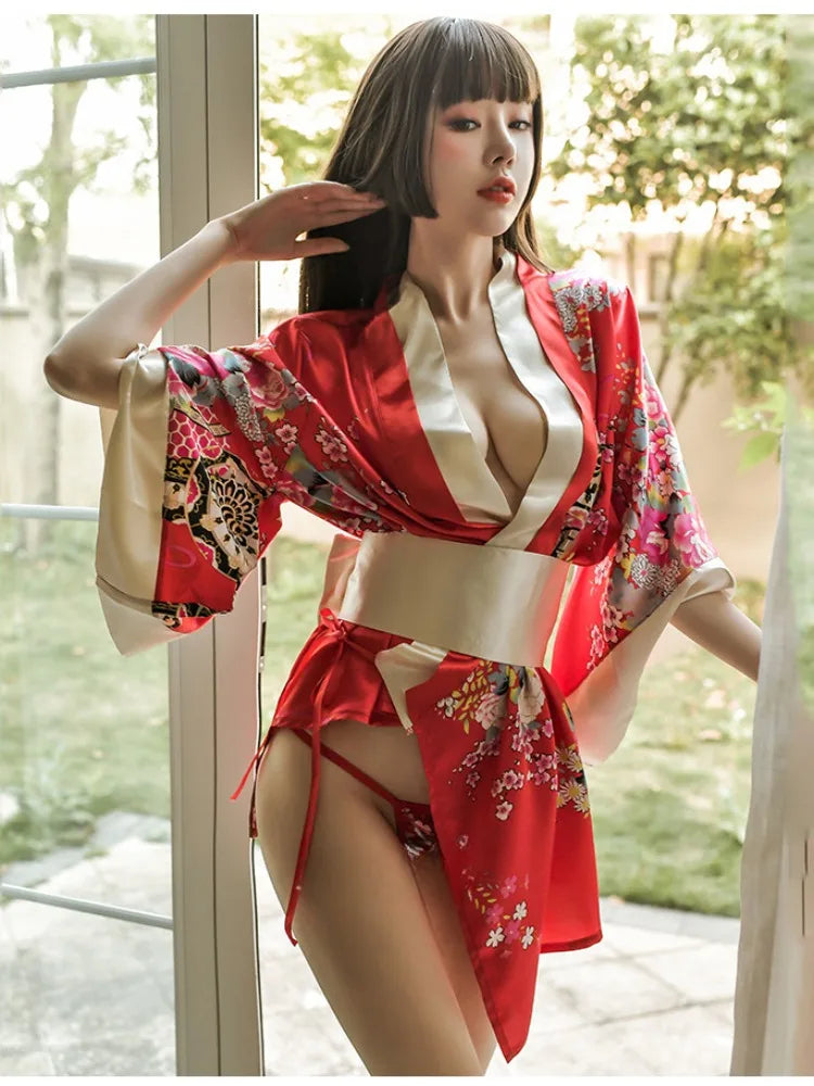Kimono Court Sexy Rouge