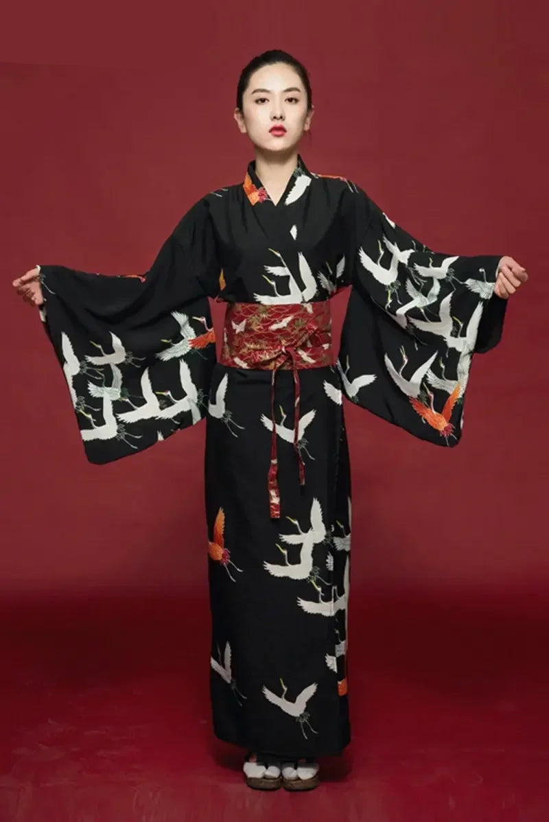 Kimono Japonais Coton Élégant