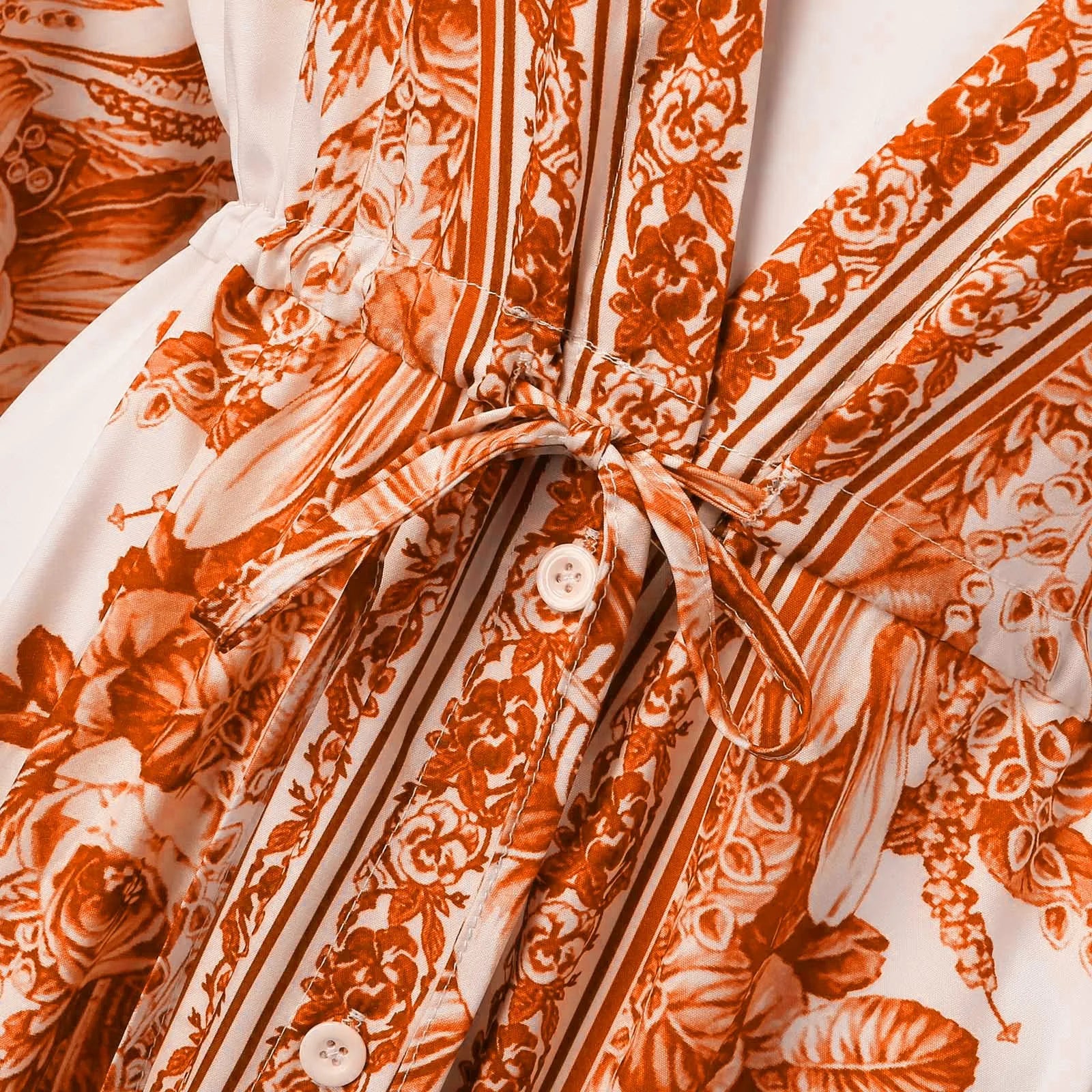 Robe Kimono Ceinturée d’été tendance